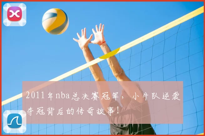 2011年nba总决赛冠军，小牛队逆袭夺冠背后的传奇故事！