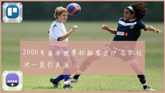 2006年南非世界杯排名出炉 各队位次一览引关注